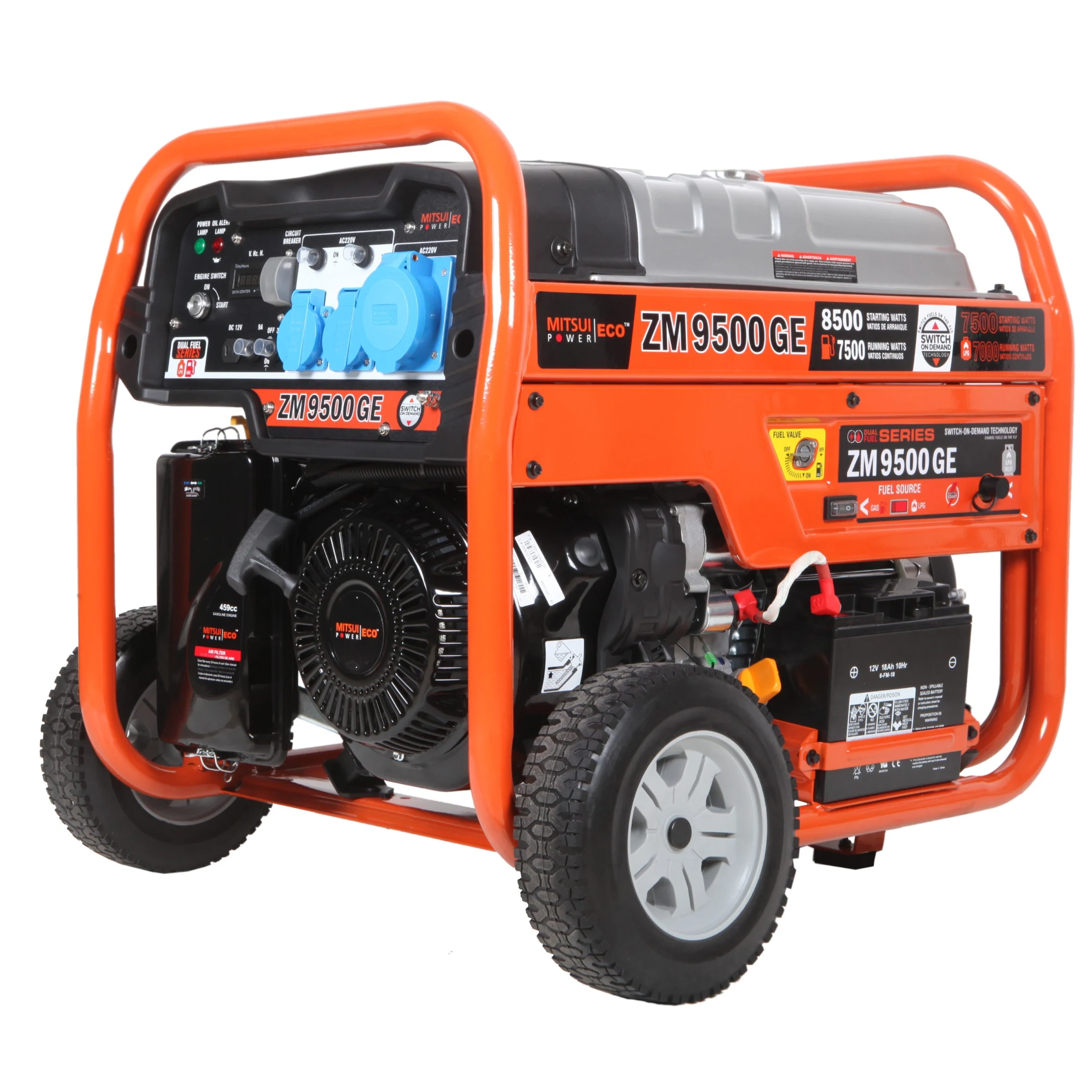 Бензиновый генератор Mitsui Power ECO ZM 9500 GЕ